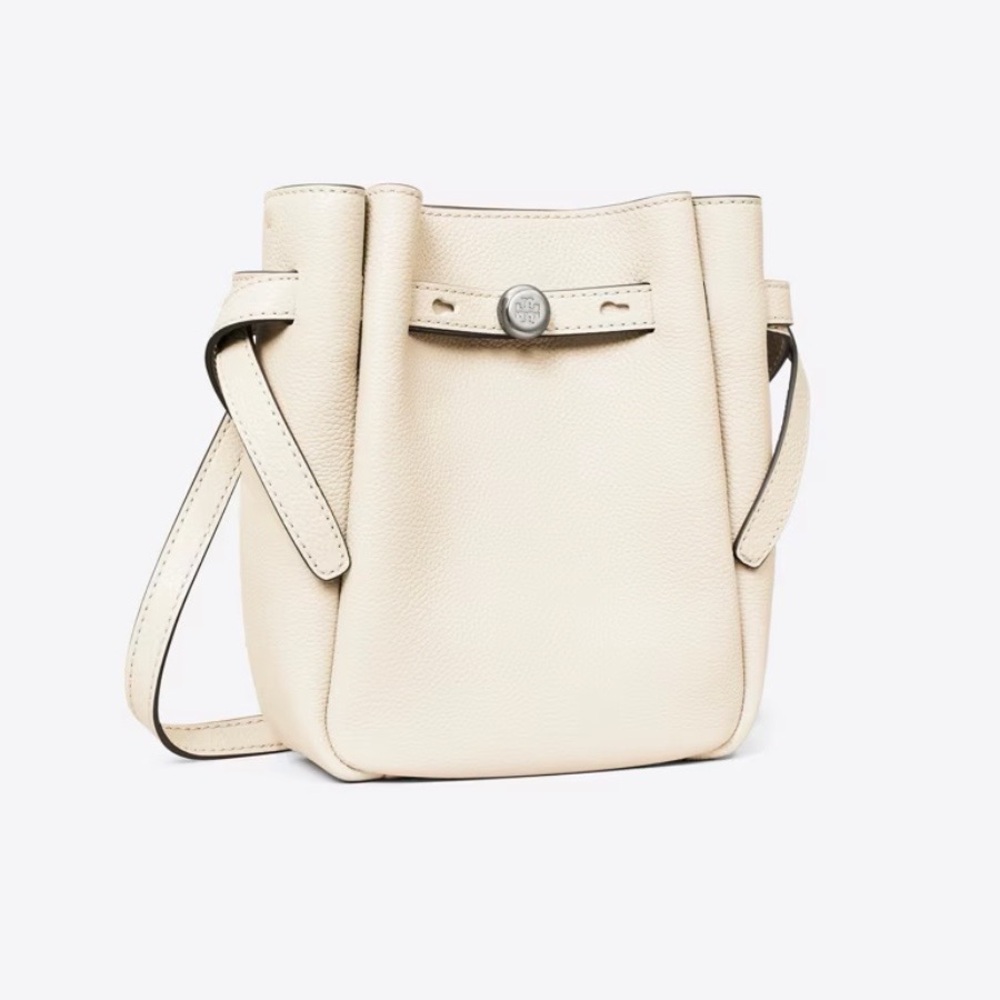 BNWT Tory Burch - Romy Small Crossbody-Light Cream